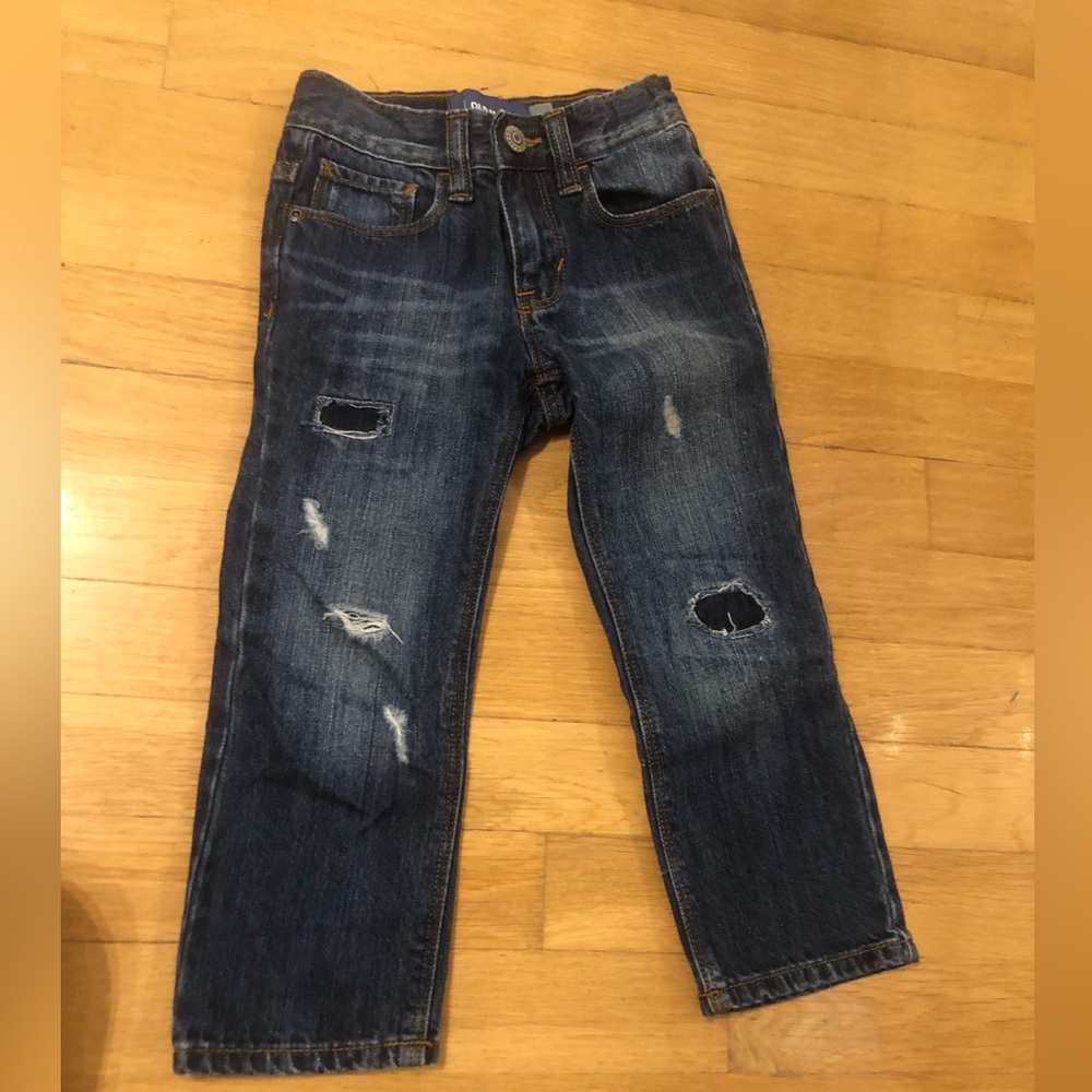 Old navy boys distressed denim jeans